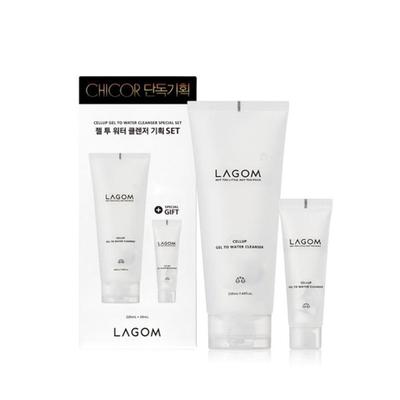 [Moisture Morning Cleansing/Exclusive Project] Lagom Celeb Gel To Water Cleanser Project (220ml+30ml)
