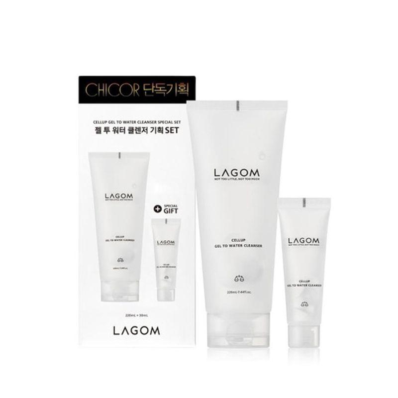 LAGOM [Moisture Morning Cleansing/Exclusive Project] Lagom Celeb Gel to Water Cleanser Project (220ml+30ml) 001_Lagom Gel to Water Cleanser Planning 220 30