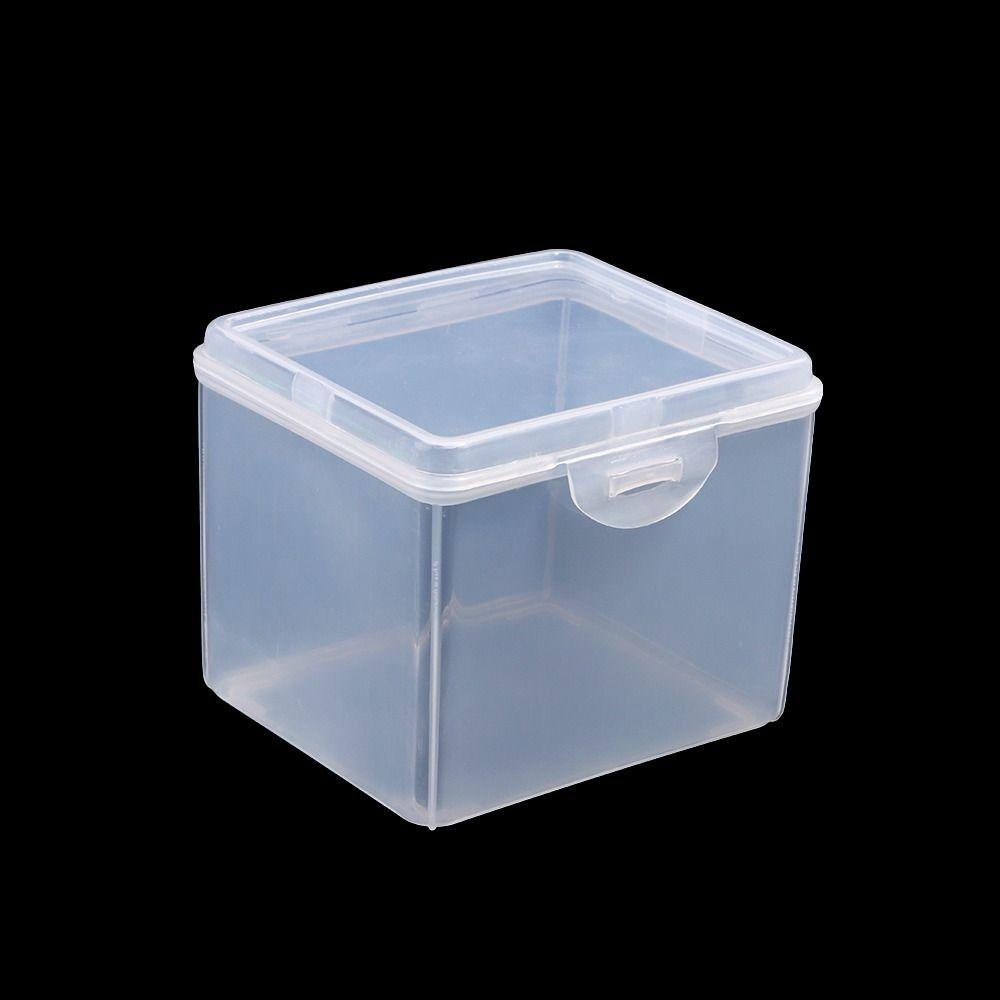 1Pcs with Lid Storage Box Rectangular Shape Small Thing Container  Storing Jewelry Headband