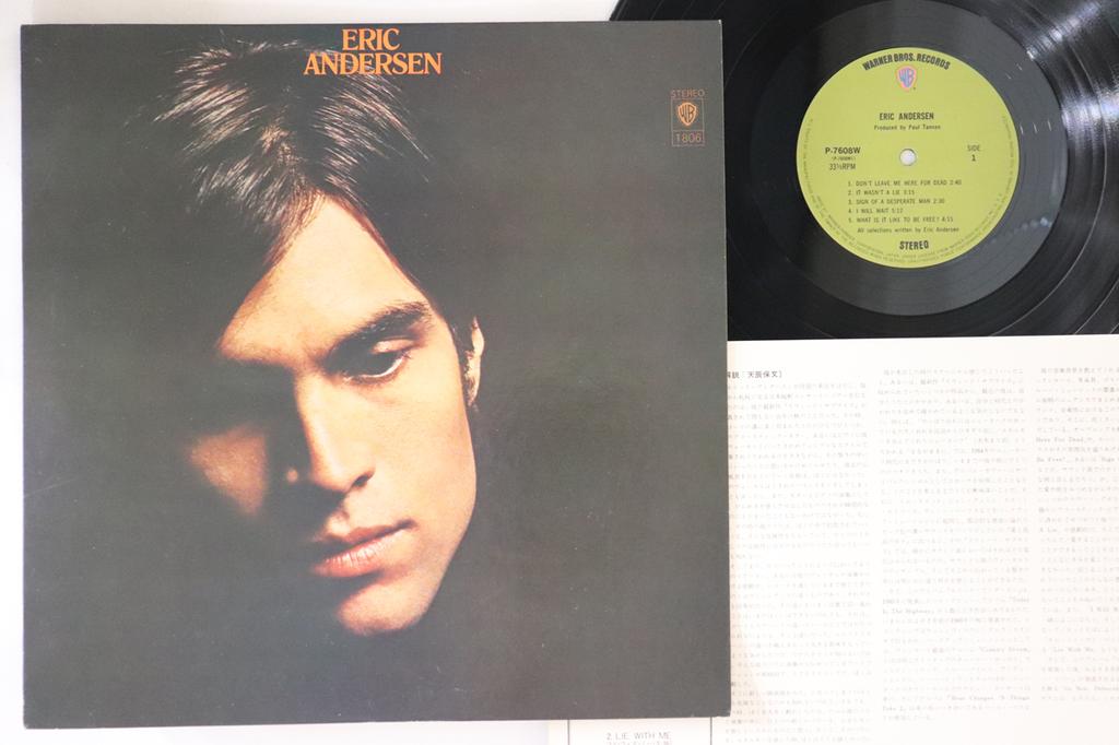 LP-Schallplatte ERIC ANDERSEN - Eric Andersen P7608W WARNER BROS 1975 Japan Rock Gebraucht