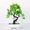 Ornamente Aranjament Grădină Plante de Plastic Bonsai Copac Mic Ghiveci Plantă Falsă Floare la Ghiveci Decor Masă Cameră Casă