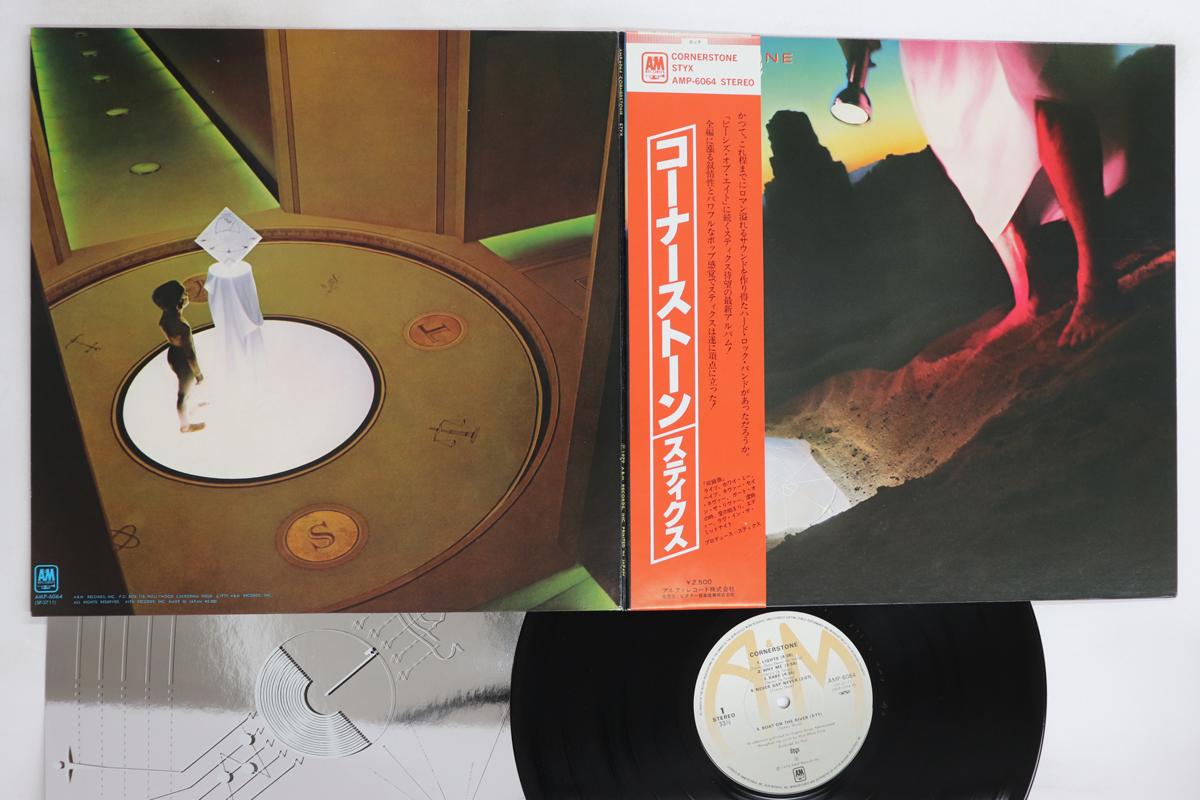

Виниловая пластинка STYX - Cornerstone AMP6064 A&M 1979 Япония Оби Рок Б/У