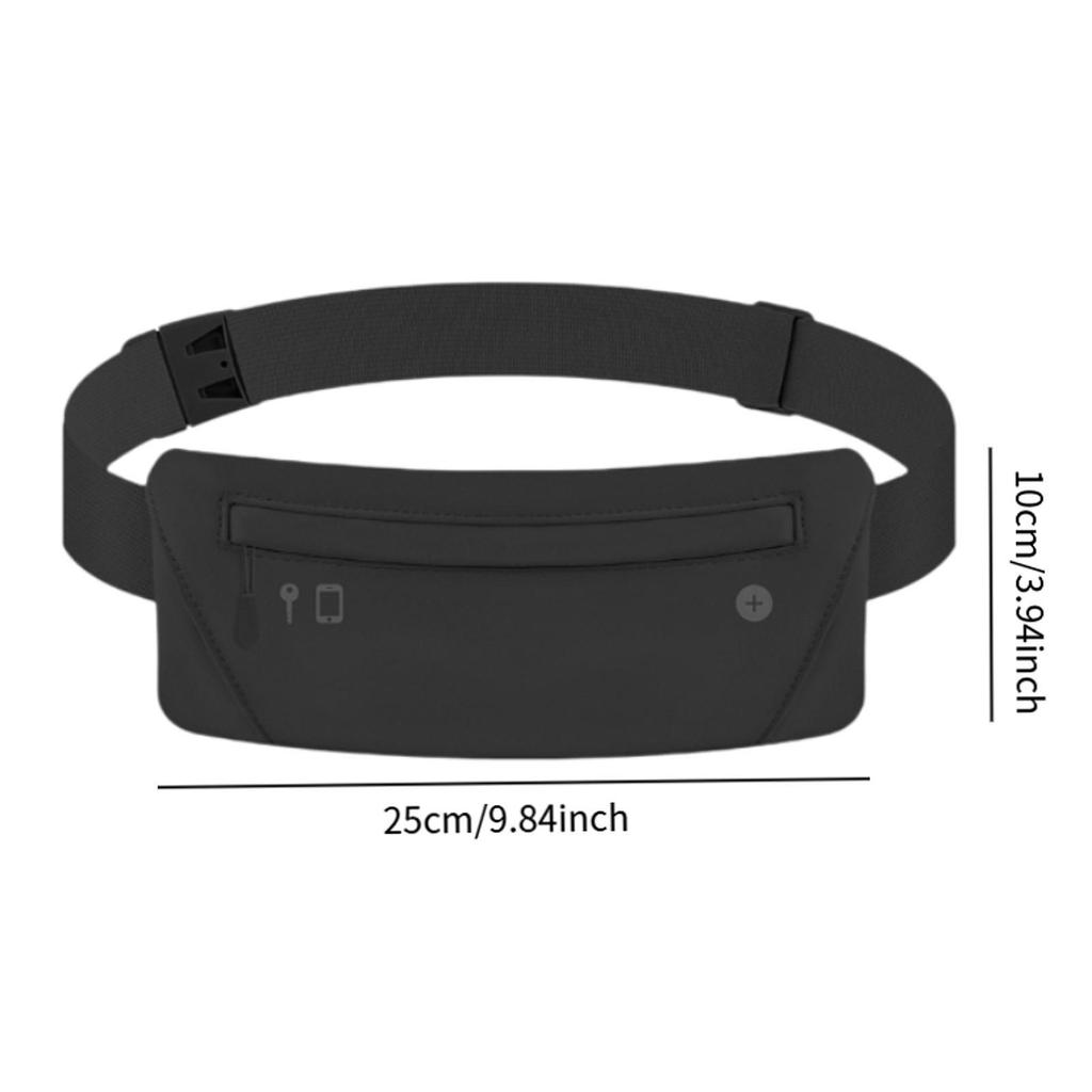Running Belt Fanny Pack Running Waist Pack Lightweight with Cable Hole Waistband