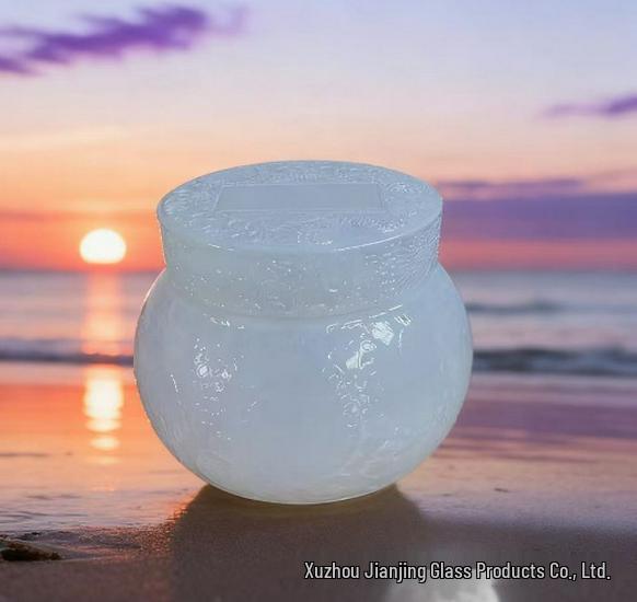 Crystal Beast Glass Lid Candle Holder Aroma Cup