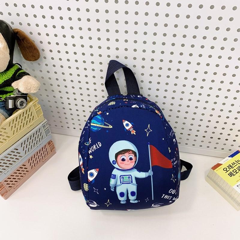 Tide Cool Boys And Girls Small Backpack Foreign Style Printing Go Out To Play Baby Backpack Cartoon Cute Children'S Bag