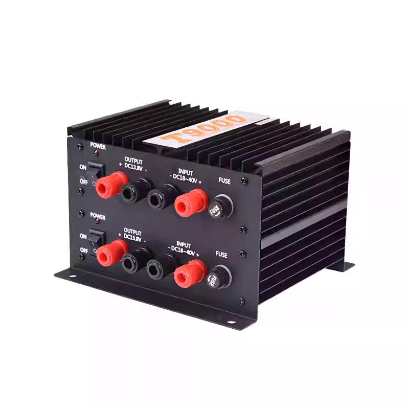 

Dual-Layer T9000 Power Voltage Regulator 80A Transformer for Ships: 24V to 13.8V High-Frequency Step-Down Converter for Chartplotters.