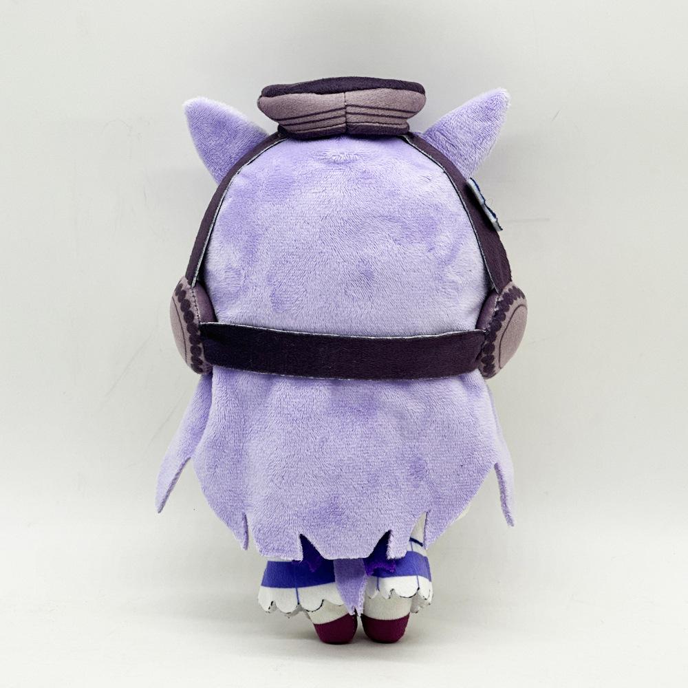 Anime Agnes Tachyon Cartoon Uma Musume Plush Toy Cute Stuffed Plushie Pillow Doll for Kid Birthday Christmas Gift