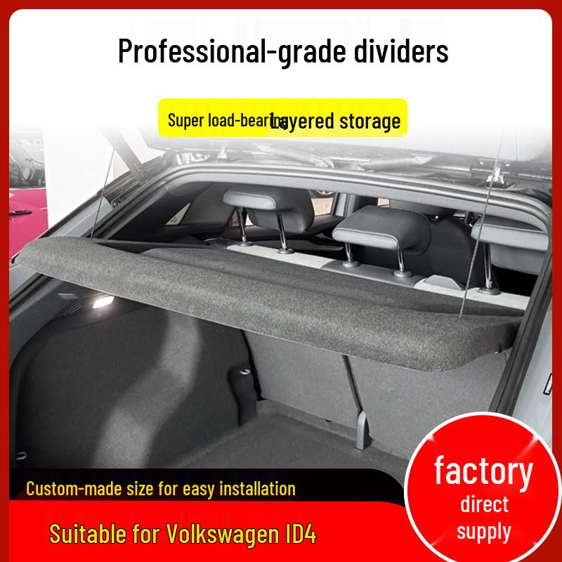 Volkswagen Trunk Accessories: ID4X Partition Board, ID4 Crozz Rear Shelf, ID3 Sunshade