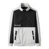 New Jacket Spring and Autumn Men's Popular Color Matching Trendy Jacket Casual Stand-up Collar Jacket