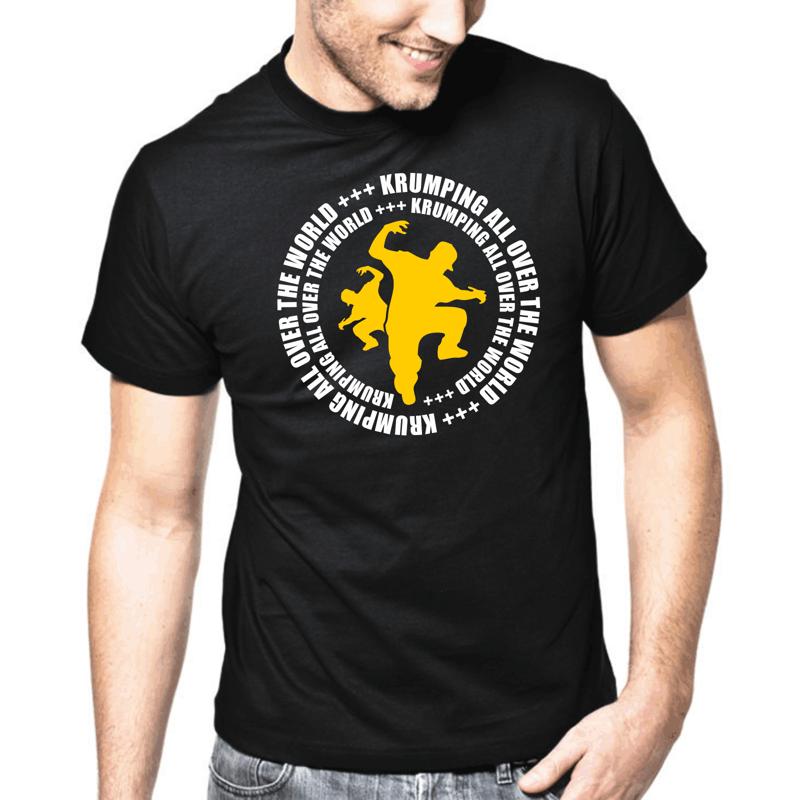 Krumping all over the world Club Krump Dance Music Sayings Gift T Shirt S разноцветный
