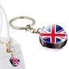 Union Jack Key Chain - UK Keychain - King Charles III Is Crowned with
