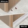 Door Bottom Seal Strip Soundproof Weather Stripping Self Adhesive Windproof Gap Filler Anti Roach Stopper Room Door Accessory