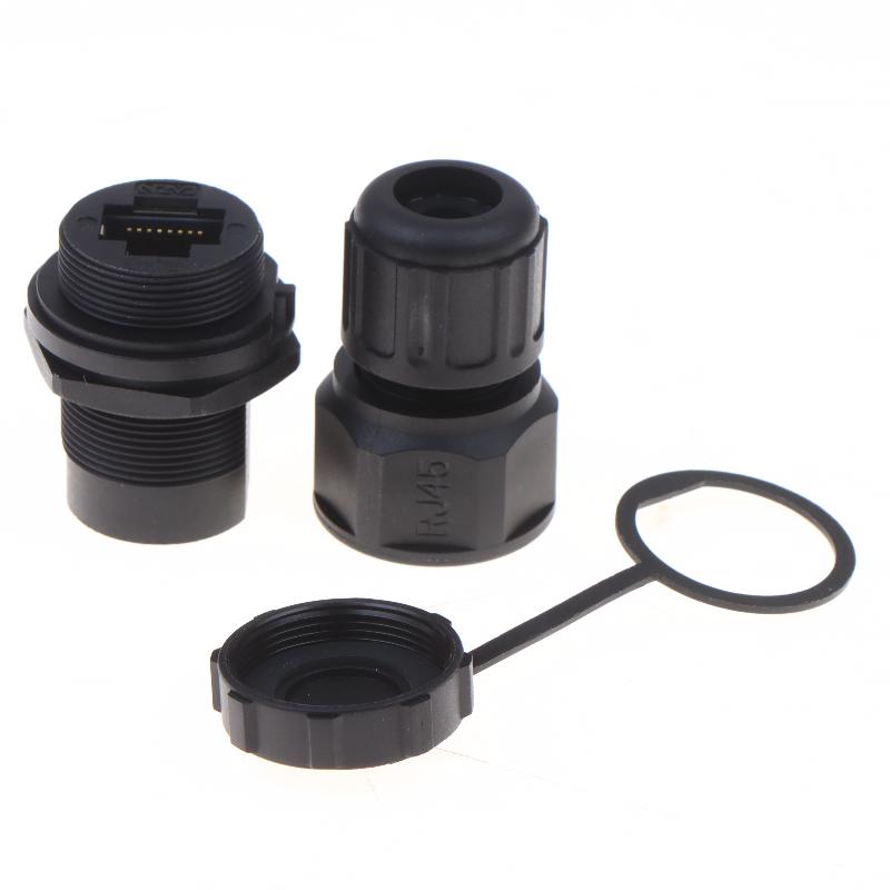Waterproof Rj45 Connector Kit With Ip67 Protection And Stable Signal Perfect For Outdoor Industrial Ethernet Cabling