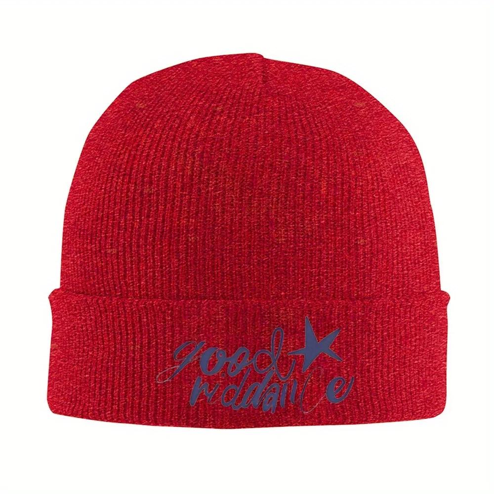 pc Women Unisex Beanie Hat Good Riddance Gracie Abrams Merch Warm Knitting Skull Cap Beanies Skullies