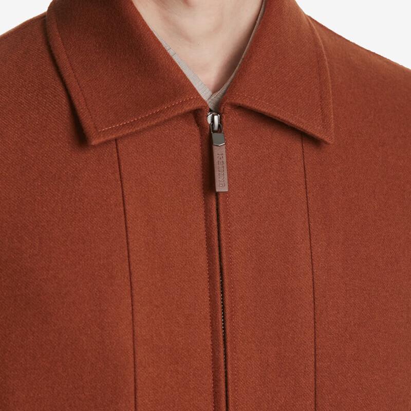 K-Boxing Men's Autumn Wool Blend Lapel Short Jacket