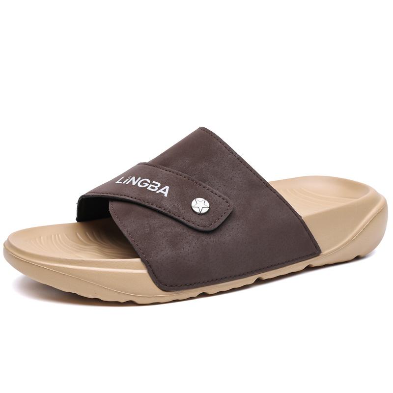 Herren Übergröße Strand Sandalen Leichte Outdoor Slides Lässige Sommerschlappen für Reisen Garten Tägliches Tragen Reise Gehen