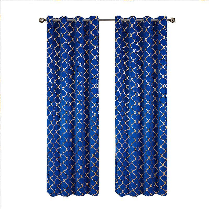 Finished Curtains Flannel Bronzing Curtains Nordic Style Curtains Curtains