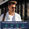 144 Language AI Voice Translation Headphones - Real-time Three In One OWS Translation Device with Wireless, Rechargeable Battery and USB Charging