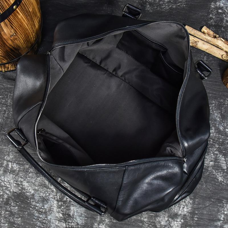 Men Leather Travel Bags Women Travel Bag Luggage Cow Leather Travelling Duffle Bag Handbags Large Size Male Female Weekend Bag