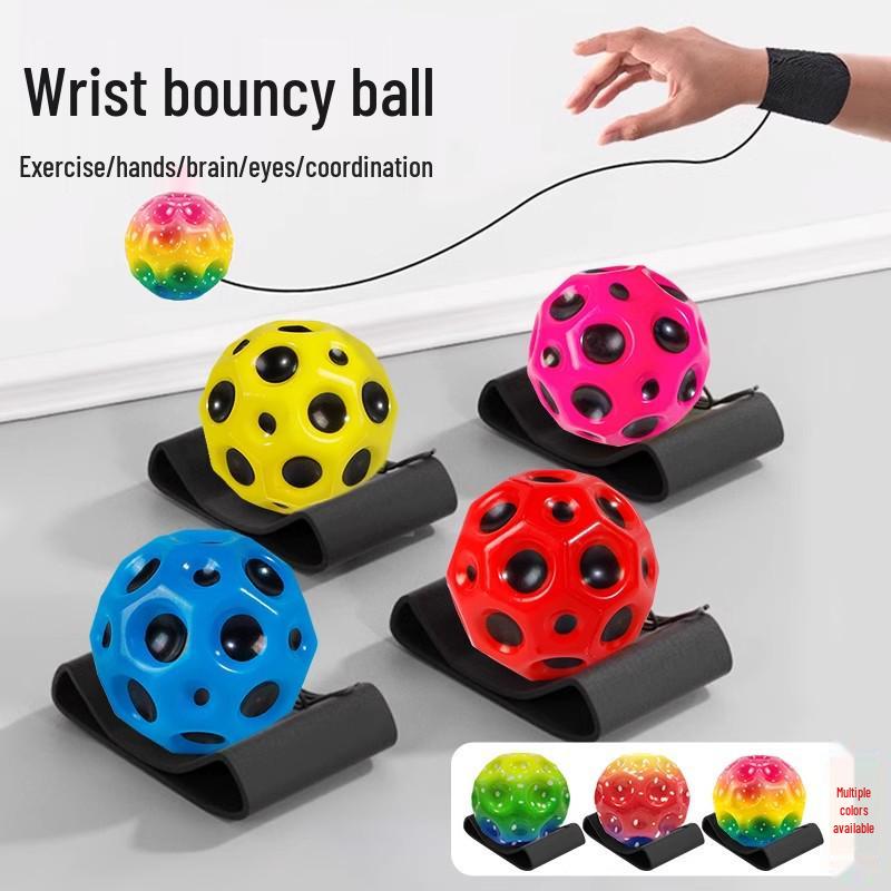 High Elastic PU Bouncy Foam Ball: Children's Stress Relief Toy
