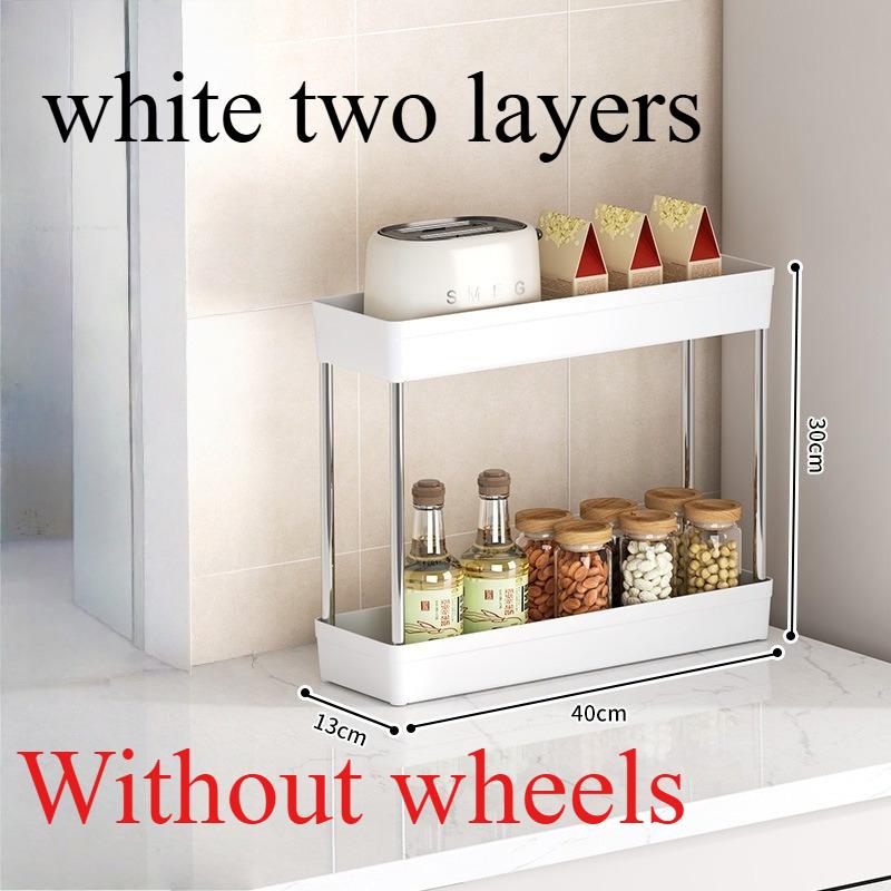 

1 шт. Стеллаж для хранения в ванной комнате на колесиках 2/3/4 яруса Передвижная хозяйственная тележка Компактный стеллаж-тележка для ванной комнаты, кухни, спальни