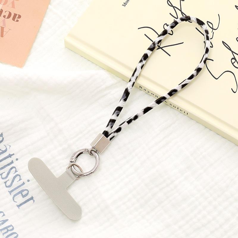 Leopard Print Phone Chain - Versatile Short Lanyard and Crossbody Strap