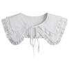 Double-Layer Doll Collar Women'S 2021 Spring And Autumn Trendy Fungus Edge Court Style Small Shawl Fake Collar