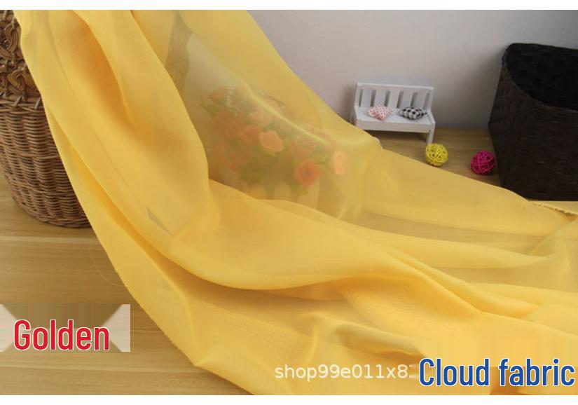 Special Offer Plain Chiffon Gauze Fabric for Clothing, DIY, Lining, Decoration & Wedding