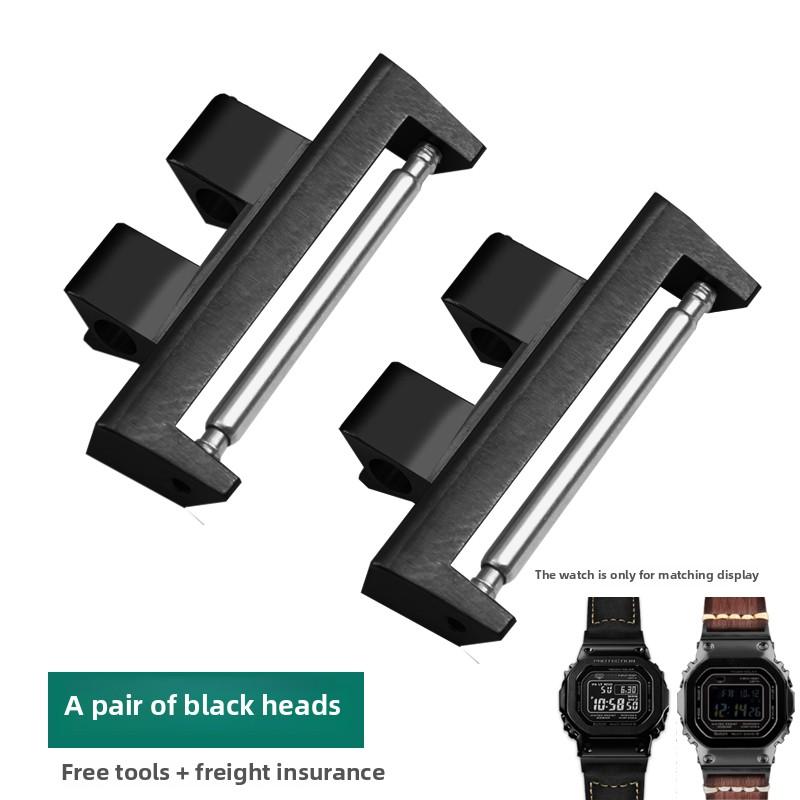 

Refit Stainless Steel Adapter Watch Strap Connector For Casio GSHOCK GMW-B5000 GM-B2100 universal Genuine leather watchband 22mm GMW-B5000