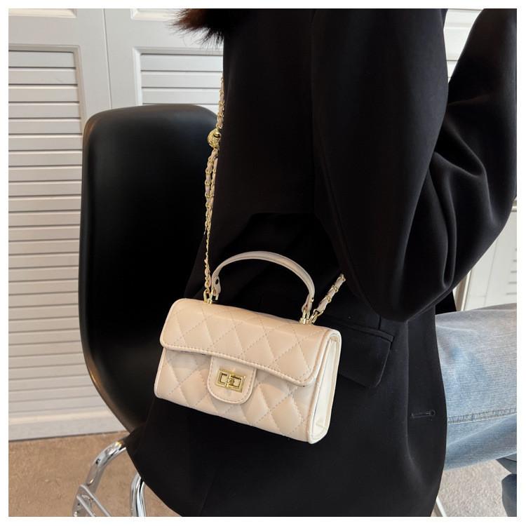 Small Square Bag Women's 2024 New Crossbody Bag Ladies Fashionable Simple Handbag