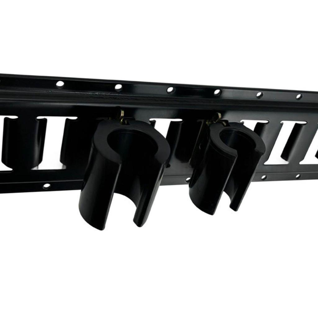 Pack of 4 Tool Rack Anti Slip E Track Tool Holders Featuring Enhanced Friction Surfaces Secures Tools During Bumpy Rides
