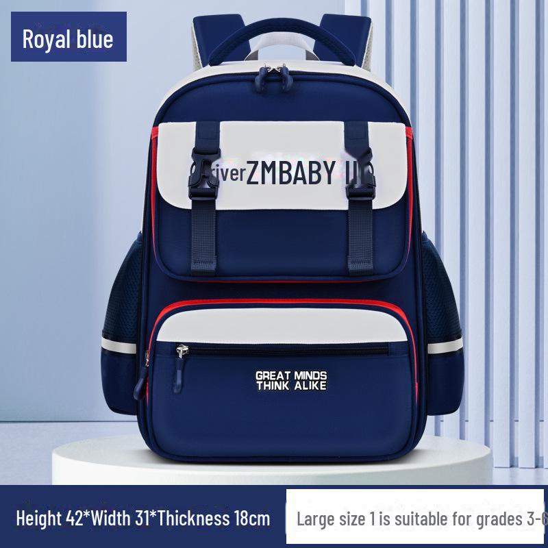 Sesame Baby Wear-Resistant Backpack for Boys & Girls, Grades 1-6, Large Capacity