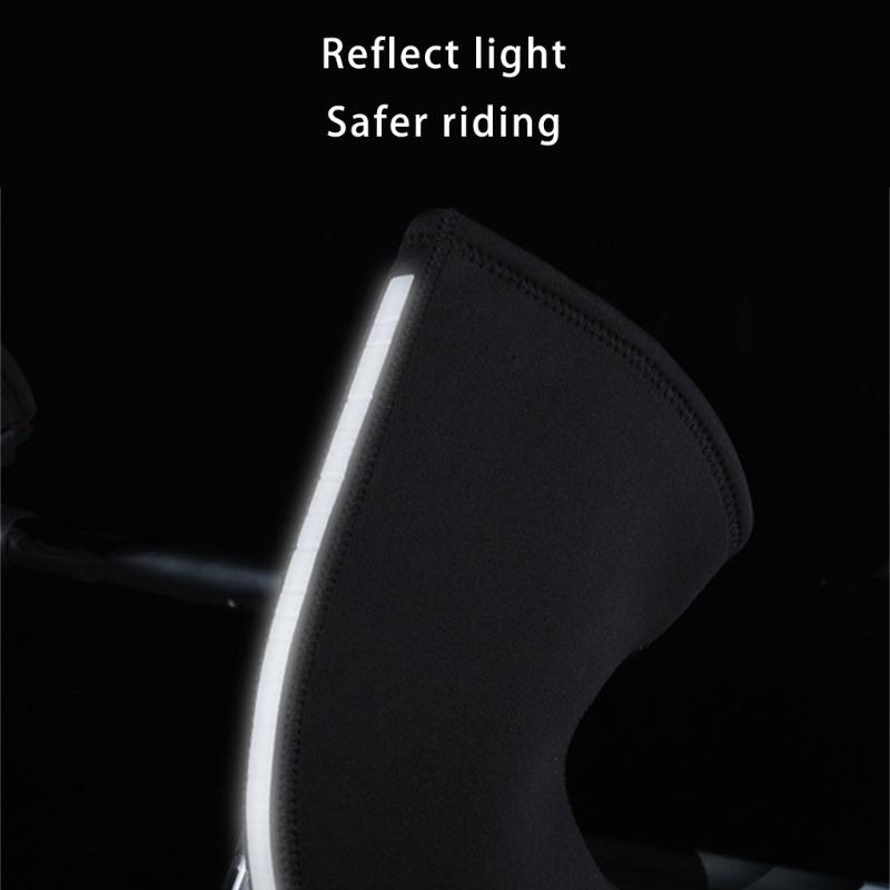 1 Pair Windproof Biking Gloves Thicken Handlebars Gauntlets Handlebars Muffs Winter Hand Muffs Handlebars Thermals Glove