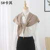 Spring Summer Knitted Triangle Scarf Dual Use Shawl Head Wrap