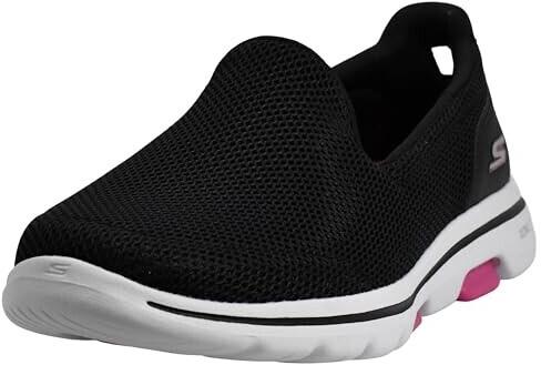 Skechers GOwalk 5 Sneakers Black/hot Pink