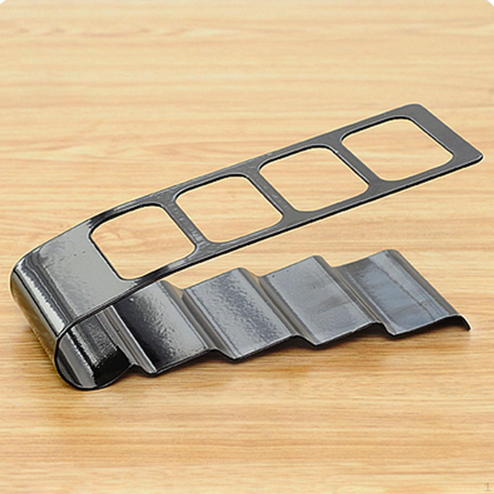 

Стойка для держателей управления с 4 отделениями, настольные гаджеты, простой органайзер-контейнер для гостиной Black