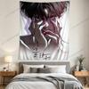 Cool Meage Tapestry Anime Yaoi Wall Tapestries Cartoon Flag Aesthetic Bedroom Dorm Background Cloth Banner Wall Art Home Decor