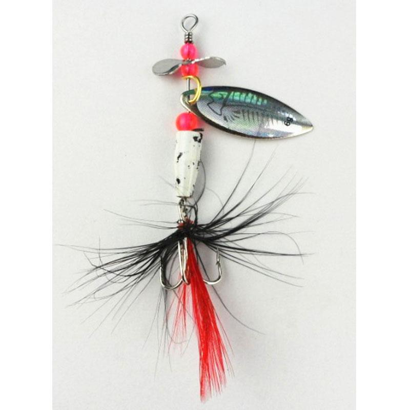

10 шт. Hengjia Spinner Baits 9 см/5 г твердые приманки для рыбалки