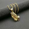 European and American Jewelry, Gold-plated Prayer Bergamot Pendant Necklace 2026