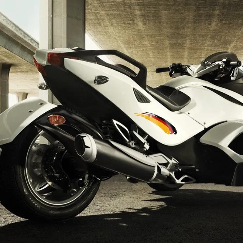 Three Color Motorcycle Personalized Sticker Universal Scratches Blocking Decal Marker Waterproof Moto Decoration Accessories