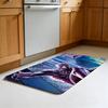 CUTE--B-BlackS-P-Panther Floor Mat Durable Carpet Rug For Footpad Mats Style Soft Bedroom Floor House Laundry Room Mat Anti-skid
