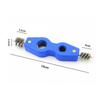 Car Wash Cleaning Battery Wire Brush Car Battery Post Terminal Cleaner Dirt Corrosion Brush Hand Clean Tool Car Detailing Brush