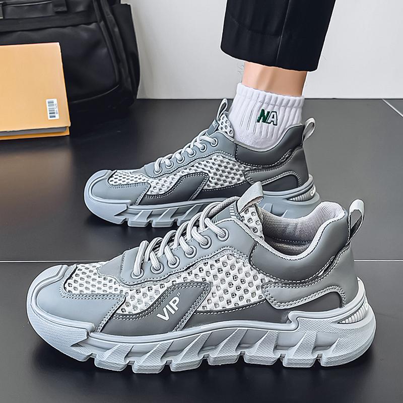 

CYYTL Мужская обувь Дышащие кроссовки Повседневная обувь для улицы, для пеших прогулок, спортивная, для бега, летняя, роскошный дизайнерский теннис, платформа, модные лоферы 44