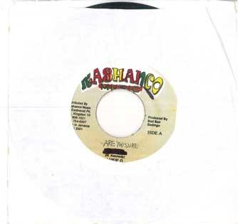 

7inch Record LUKIE D Are You Sure NONE RASHANCO Jamaica Reggae Ska Dub Used