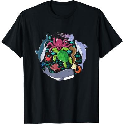 Colourful Underwater World T-Shirt