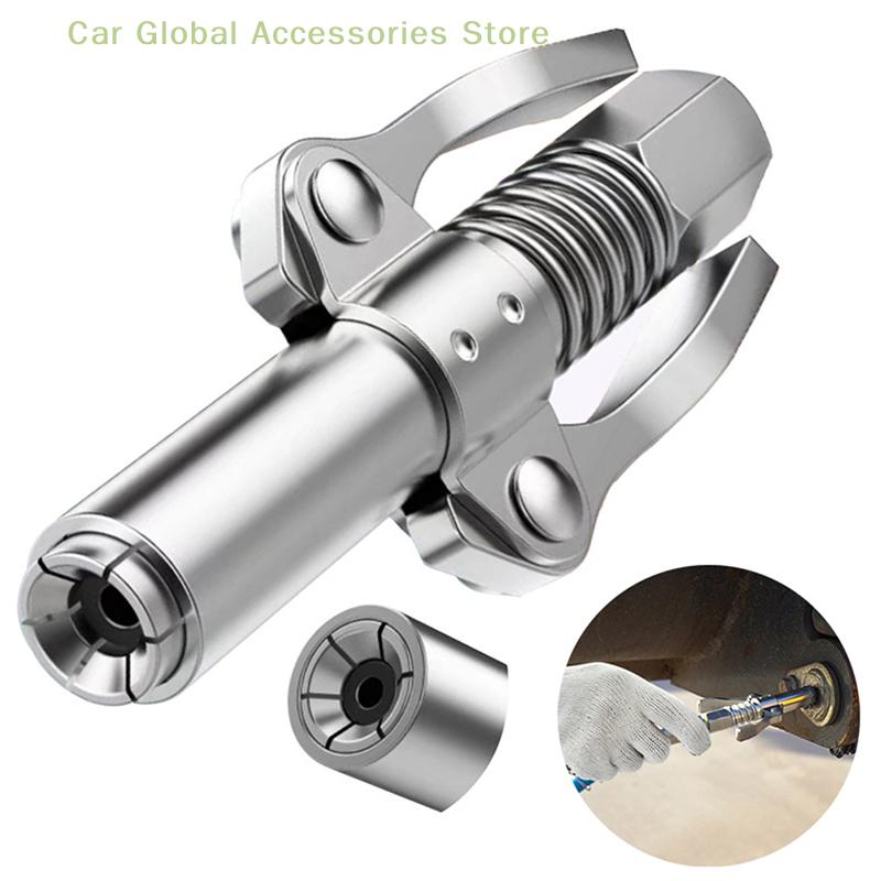 Coupleur de pistolet à graisse 10 000 PSI NPTI/8 buse haute pression pompe à huile injecteur de voiture tête de lubrification pièces de rechange outil de lubrification