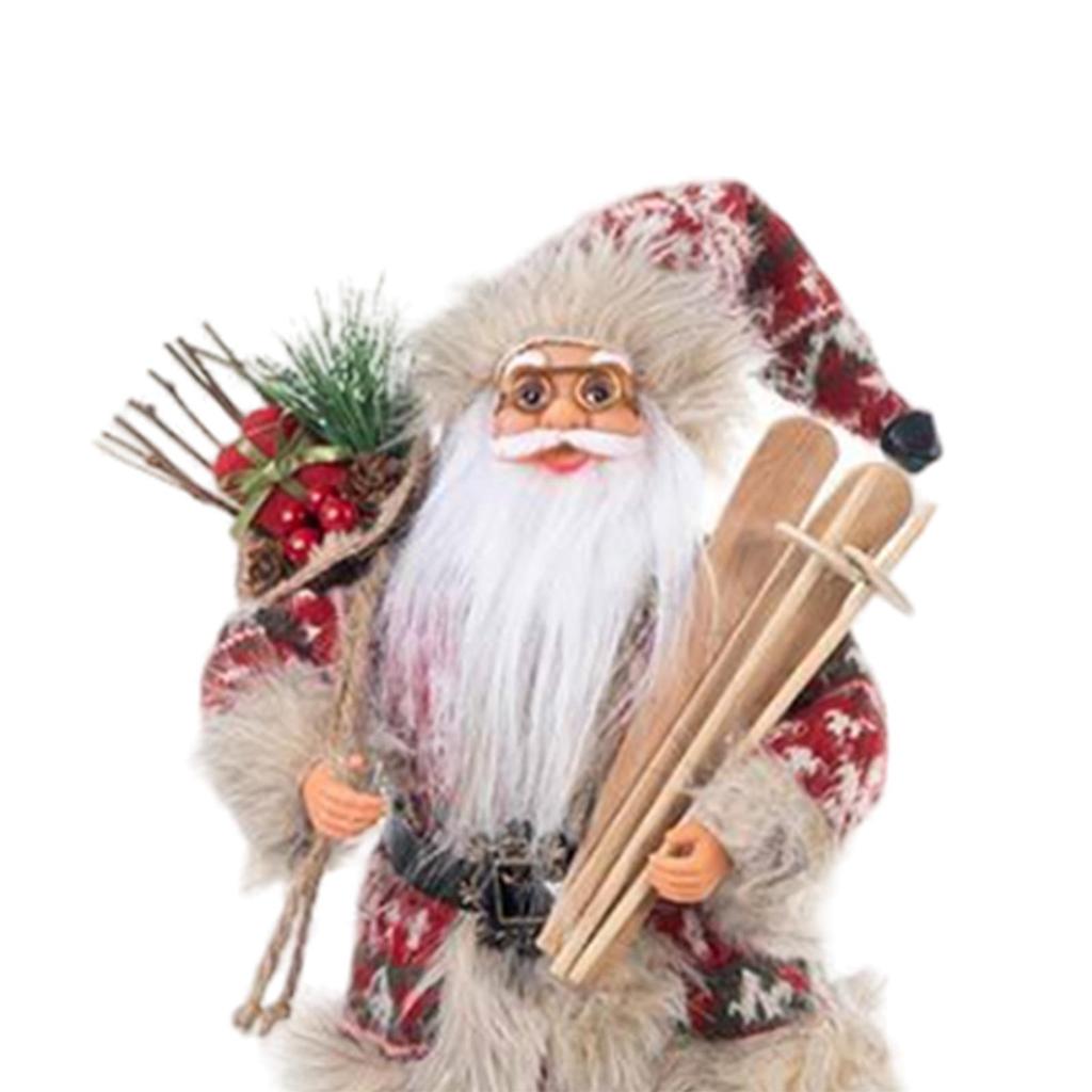 Elegant Santa Figurine for Festive Home Decor