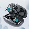 Drahtloses Bluetooth-Headset mit hängendem Ohr, Rauschunterdrückung, super langes Laufsport-Headset