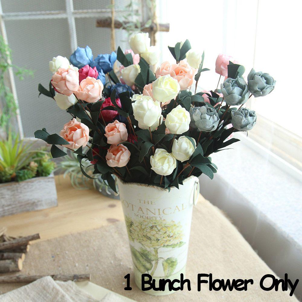 Wedding  Bride Bouquet Floral Arrangement Artificial Rose Hand-Holding Simulation Plant PE Flower