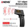 Digital Infrared Thermometer TH201 High Sensitivity Backlight Screen Laser Positioning  with High and Low Temperature Range Tools with Digital Display